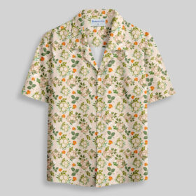 Plant DND Dice Off White Pocket Hawaiian Shirt