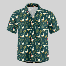 Goose Pocket Hawaiian Shirt