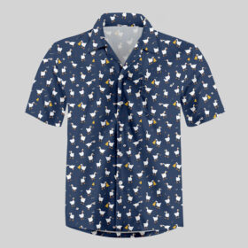 Goose Game Pocket Hawaiian Shirt