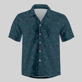 Music Pocket Hawaiian Shirt