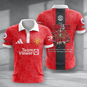 Manchester United - 2024 FA Cup Winners Polo Shirt