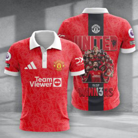 Manchester United – 2024 FA Cup Winners Polo Shirt
