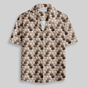 Medieval Science Fiction Map Pocket Hawaiian Shirt