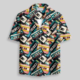 Vintage Tape Pocket Hawaiian Shirt