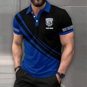 Alternative view of West Bromwich Albion Personalized Polo Shirt