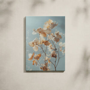 Alternative view of Botanical Canvas Art - Autumn Dried Flowers Illustration