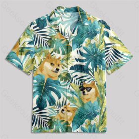 Hawaii Dog 2 Pocket Hawaiian Shirt