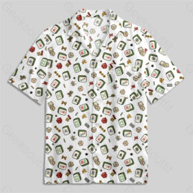 Mahjong Board Game Pocket Hawaiian Shirt