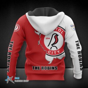 Alternative view of Bristol City Pullover Hoodie