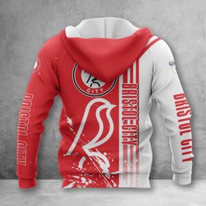 Alternative view of Bristol City Pullover Hoodie
