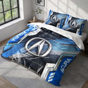 Acura Duvet Cover Set - Luxury Car Bedding Set