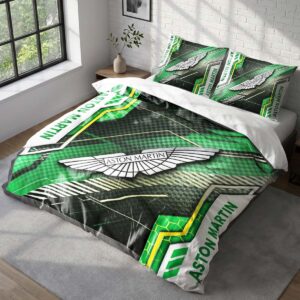 Aston Martin Duvet Cover Set - Sports Car Bedding Set