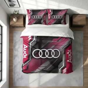 Alternative view of Audi Duvet Cover Set - Luxury Car Bedding Set