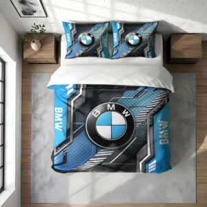 Alternative view of BMW Duvet Cover Set - Luxury Car Bedding Set