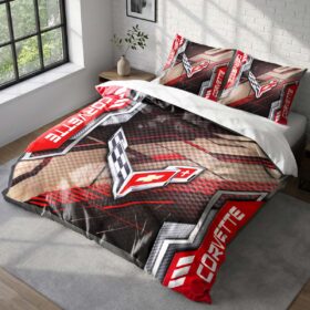 Corvette Duvet Cover Set – Sports Car Bedding Set