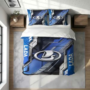 Alternative view of Lada Duvet Cover Set - Car Bedding Set