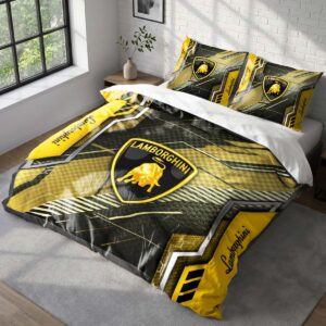 Lamborghini Duvet Cover Set - Sports Car Bedding Set