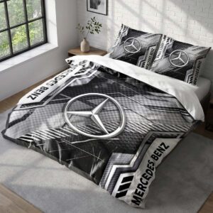 Mercedes-Benz Duvet Cover Set - Luxury Car Bedding Set