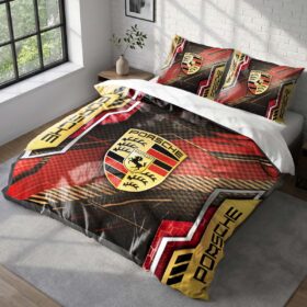 Porsche Duvet Cover Set – Sports Car Bedding Set
