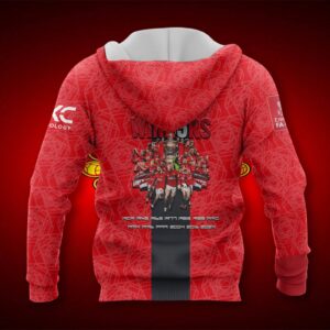 Alternative view of Manchester United FA Cup Winner 2024 Pullover Hoodie