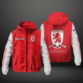 Middlesbrough F.C Lightweight Windbreaker Jacket