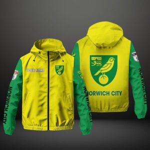 Norwich City Lightweight Windbreaker Jacket