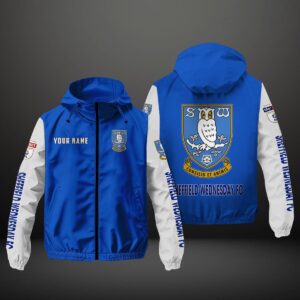 Sheffield Wednesday Lightweight Windbreaker Jacket