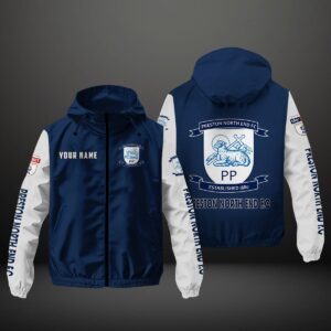 Preston North End F.C Lightweight Windbreaker Jacket