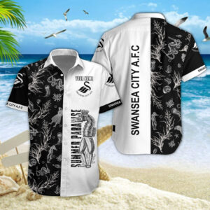Swansea City Hawaiian Shirt