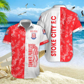 Stoke City Hawaiian Shirt
