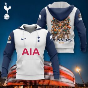 Tottenham Hotspur UEFA Europa League Champions 2024-2025 Pullover Hoodie