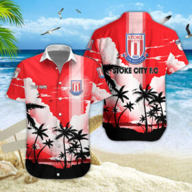 Stoke City Hawaiian Shirt