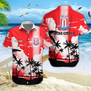 Stoke City Hawaiian Shirt