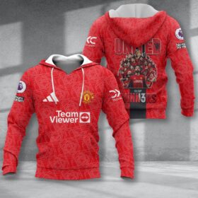 Manchester United 2024 FA Cup Winners Pullover Hoodie