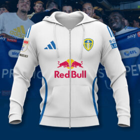 Leeds United Champions 2025 Full-Zip Hoodie