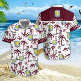 Aston Villa Hawaiian Shirt