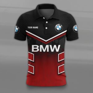 Alternative view of BMW Car Polo Shirt