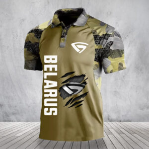 Alternative view of Belarus Polo Shirt