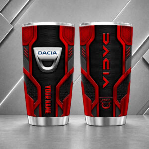 Alternative view of Dacia 20oz Tumbler | 3D Carbon Armour Travel Mug