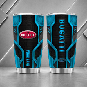 Bugatti 20oz Tumbler | 3D Carbon Armour Travel Mug