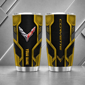 Corvette 20oz Tumbler | 3D Carbon Armour Travel Mug