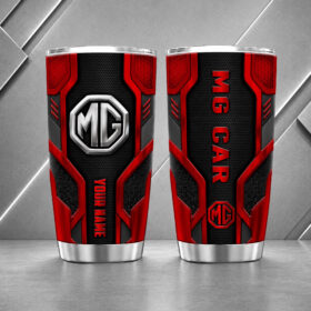 MG Motor 20oz Tumbler | 3D Carbon Armour Travel Mug