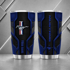 Ford Mustang 20oz Tumbler | 3D Carbon Armour Travel Mug