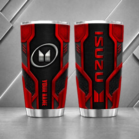 Isuzu Car 20oz Tumbler | 3D Carbon Armour Travel Mug