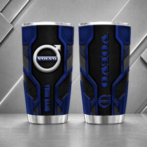 Alternative view of Volvo 20oz Tumbler | 3D Carbon Armour Travel Mug