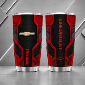 Chevrolet 20oz Tumbler | 3D Carbon Armour Travel Mug