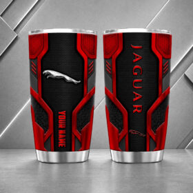 Jaguar 20oz Tumbler | 3D Carbon Armour Travel Mug