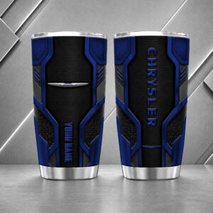 Alternative view of Chrysler 20oz Tumbler | 3D Carbon Armour Travel Mug
