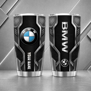Alternative view of BMW Car 20oz Tumbler | 3D Carbon Armour Travel Mug