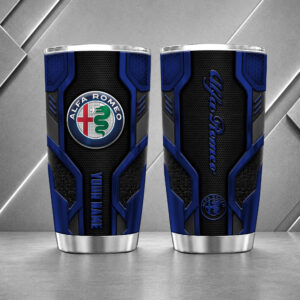 Alternative view of Alfa Romeo 20oz Tumbler | 3D Carbon Armour Travel Mug
